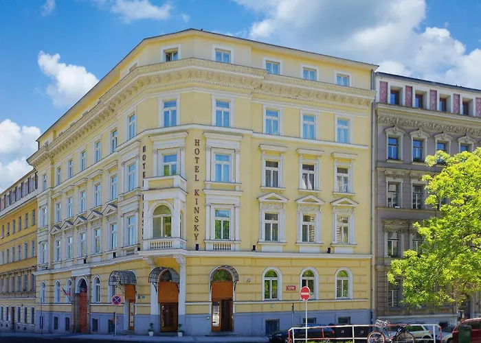 Kinsky Fountain Otel Prag
